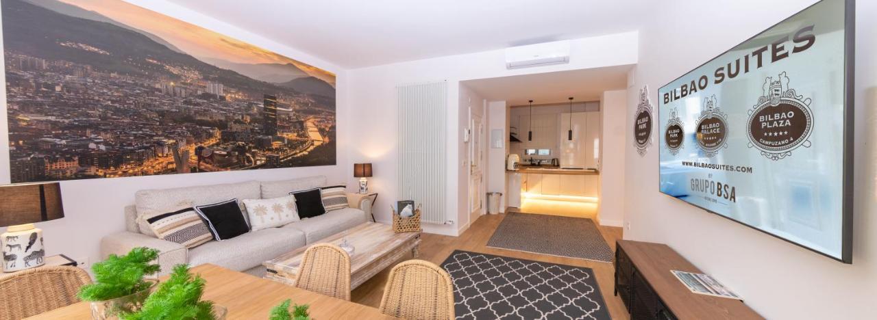 Bilbao Henao Park De Bilbao Suites, En Pleno Centro Con Garaje Directo Exterior photo